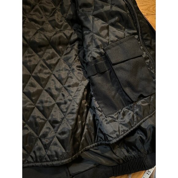 Adult Size L Motor Gear  Motorcycle Jacket Waterproof fabric Has gray/silver acc - Picture 11 of 11